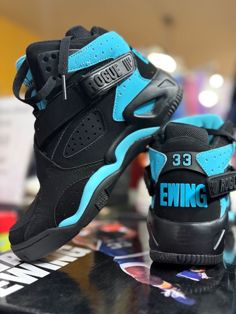Ewing Athletics Rogue Men's Basketball Shoes Retro High-Tops Size 7
